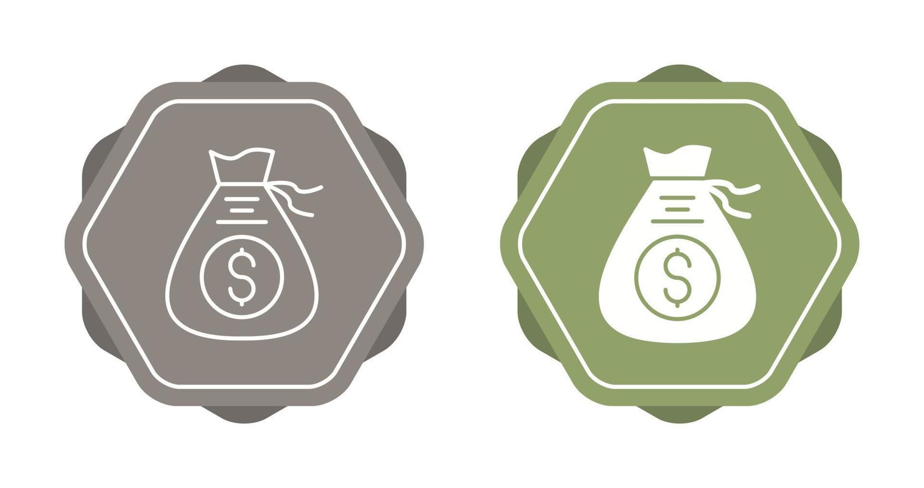 Money Bag Vector Icon