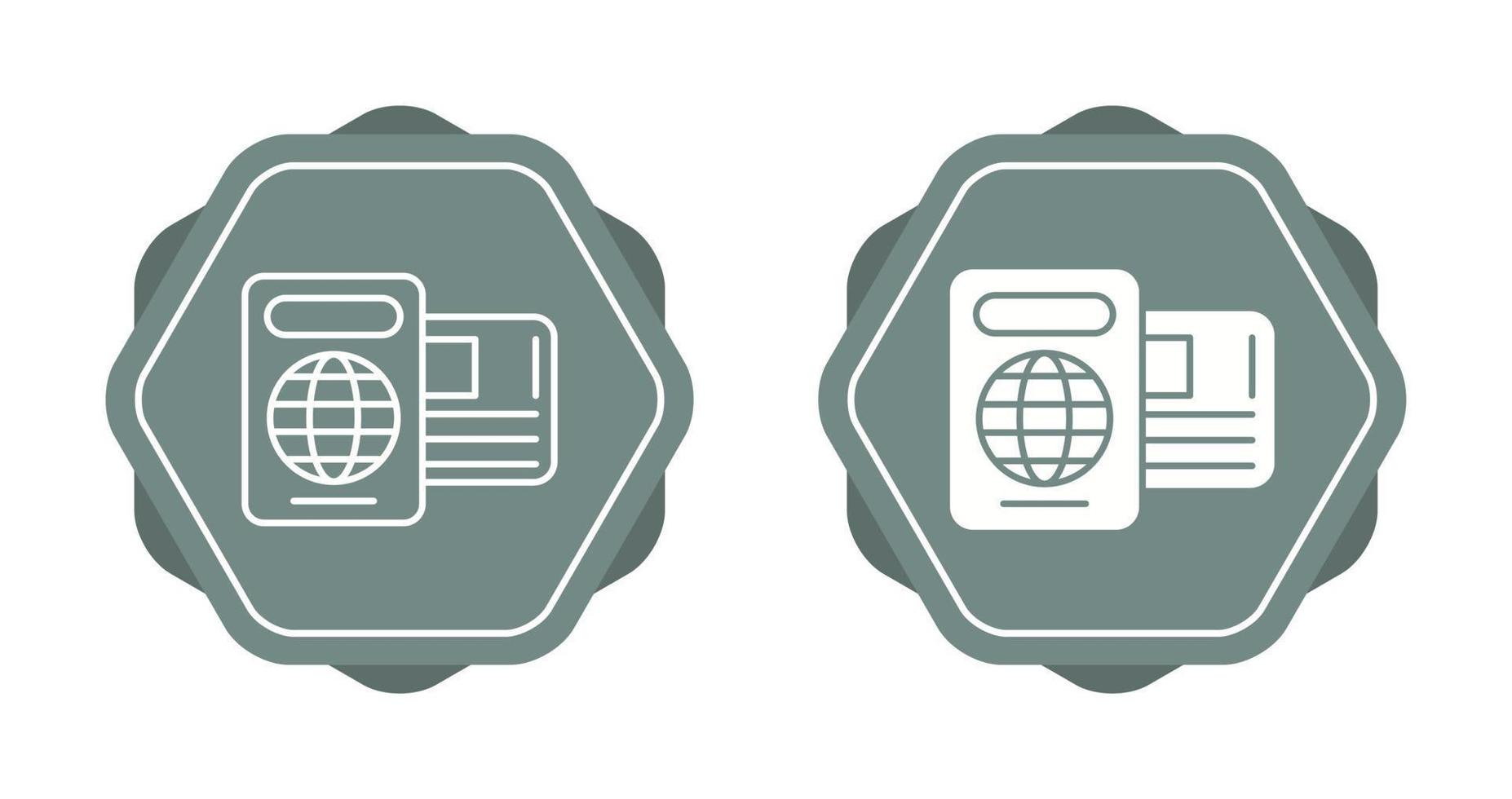 Passport Vector Icon