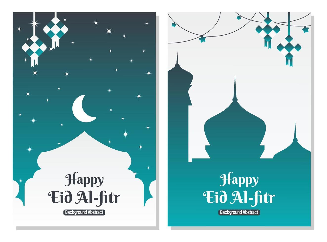 editable islamic sale poster template. with diamond ornaments, moon, stars and the silhouette of a mosque. Design for banner, social media, greeting card and web. Islamic holiday vector illustration