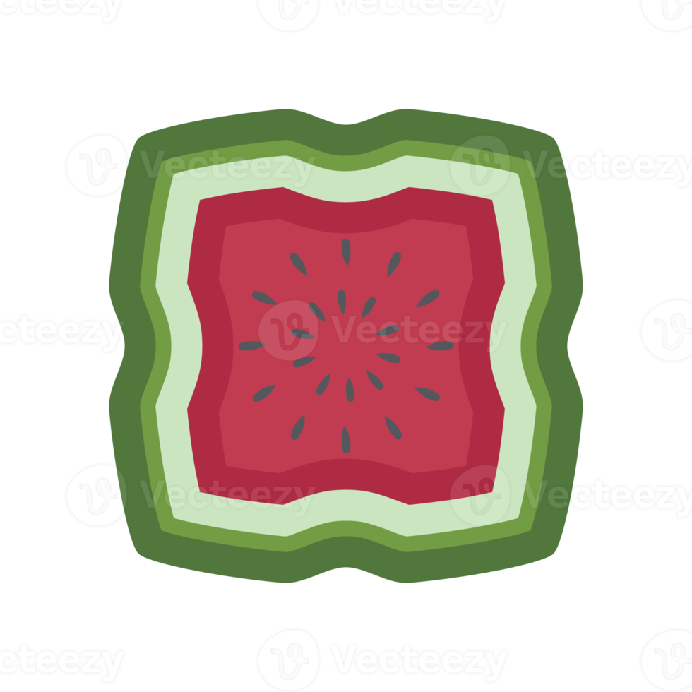 Watermelon Slice Summer Food Delicious Cool Drink Fruit png