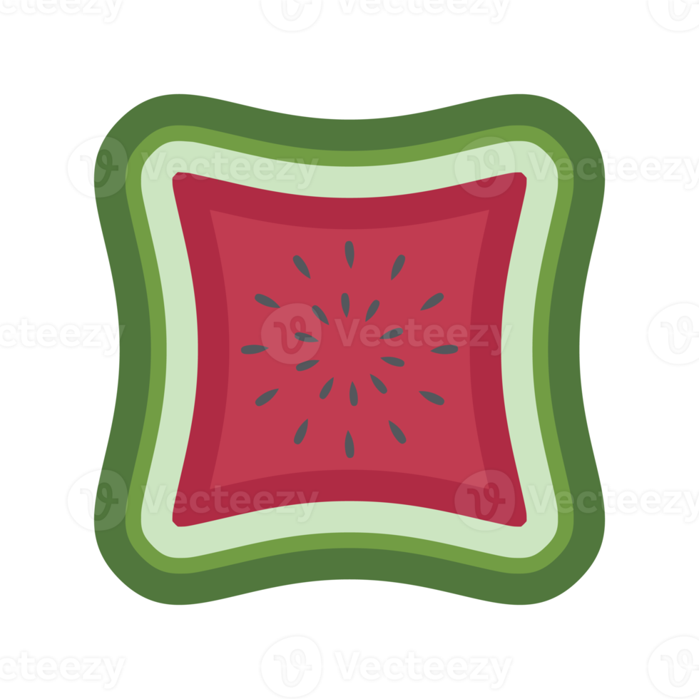 Watermelon Slice Summer Food Delicious Cool Drink Fruit png