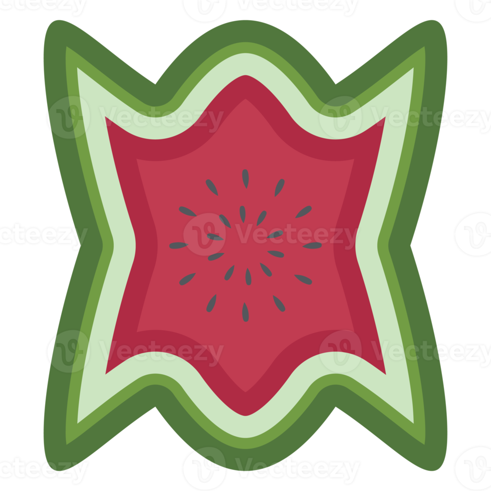 Watermelon Slice Summer Food Delicious Cool Drink Fruit png