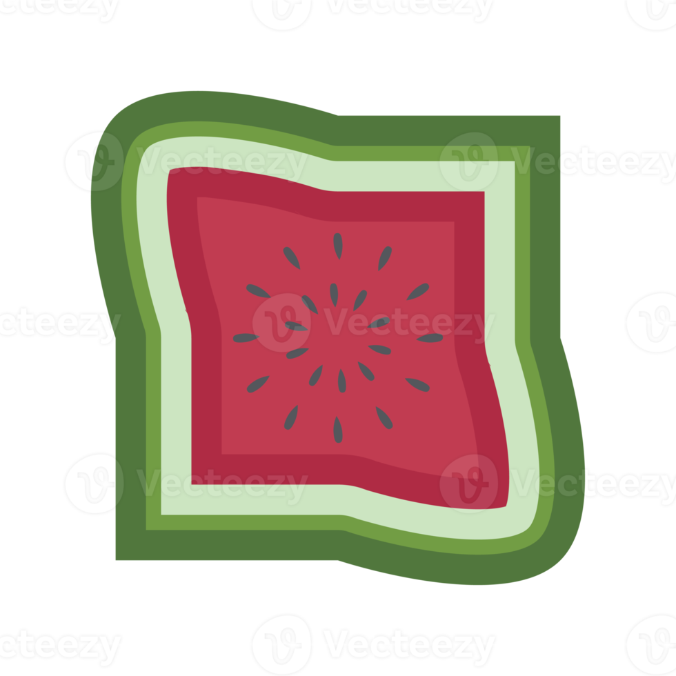 Watermelon Slice Summer Food Delicious Cool Drink Fruit png