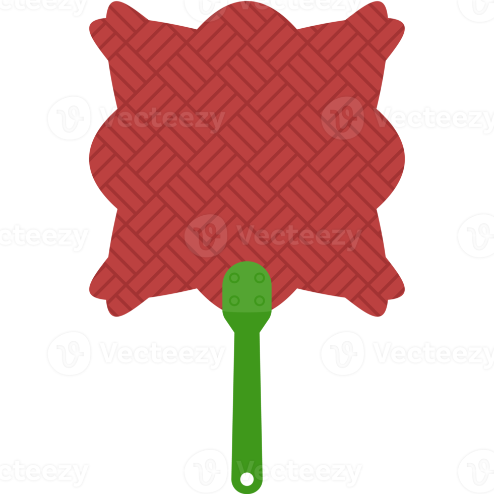 Aesthetic Manual Handle Hand Fan Chuseok Style Collection png