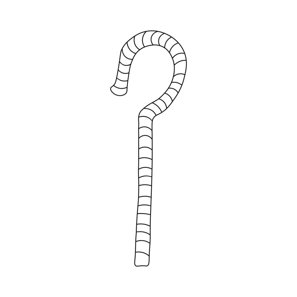 Egyptian scepter. Anti stress vector illustration