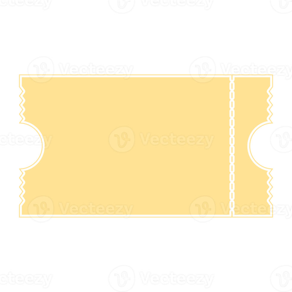 Golden Ticket Sticker Bullet Journal Blank png