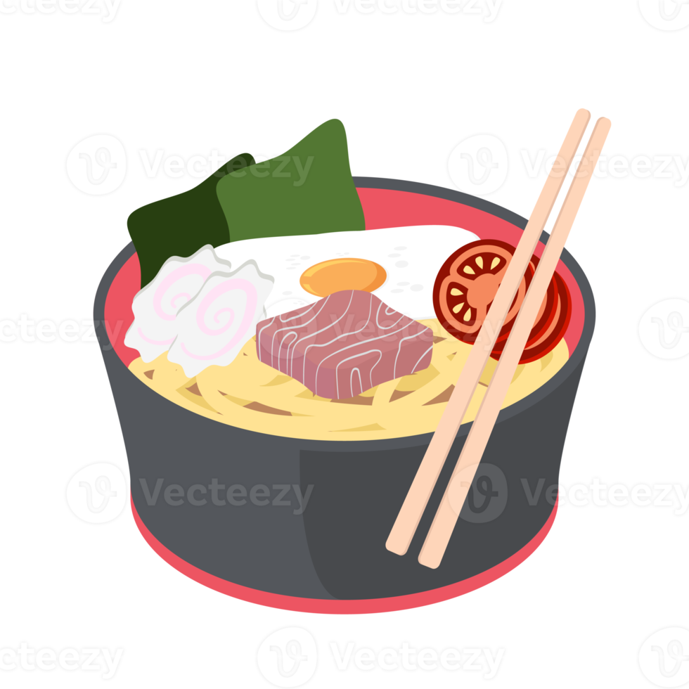 nudel Ramen ramyun ramyeon soppa traditionell asiatisk mat png