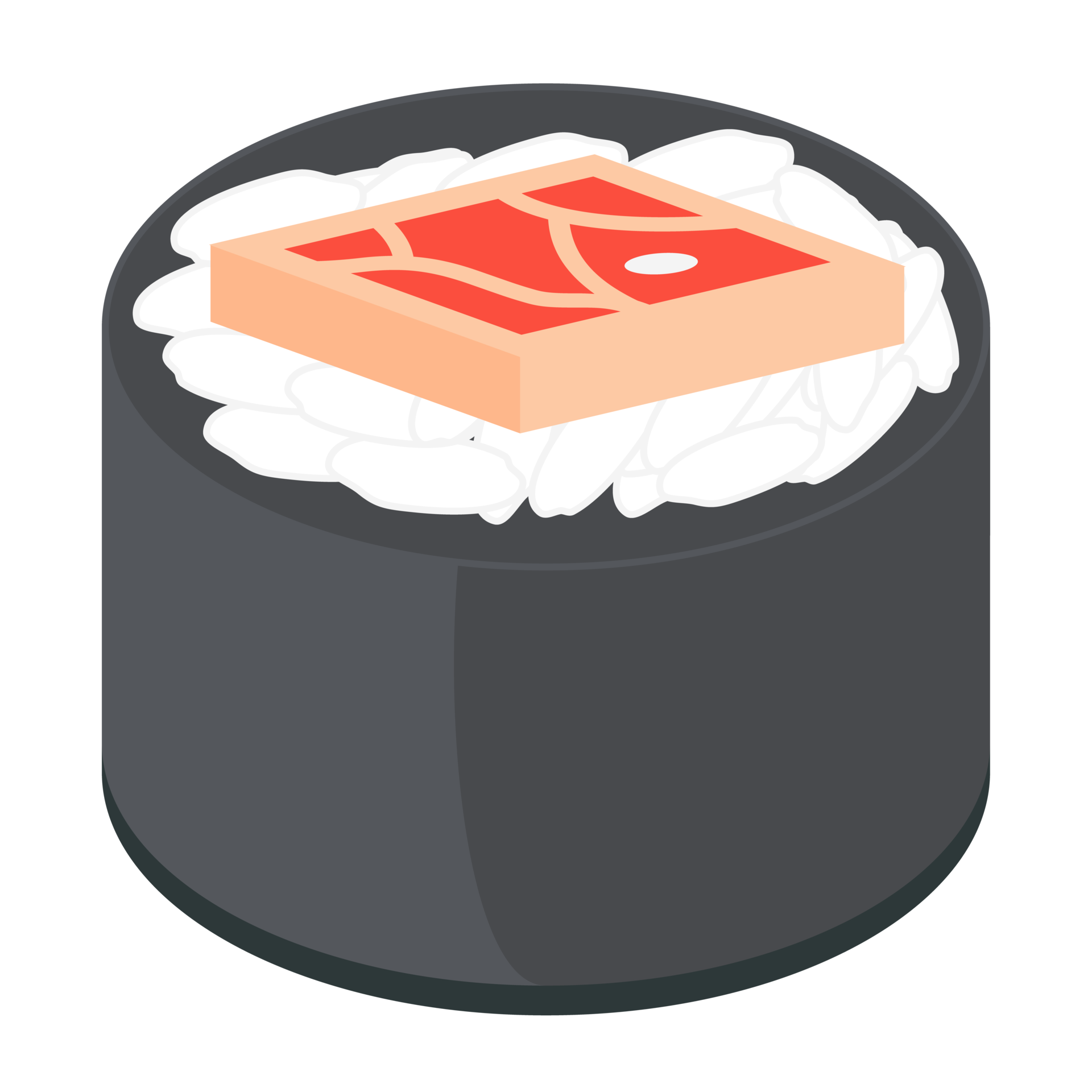 Sushi Salmon And Tuna Rolls Japanese Cuisine Food 22381123 PNG