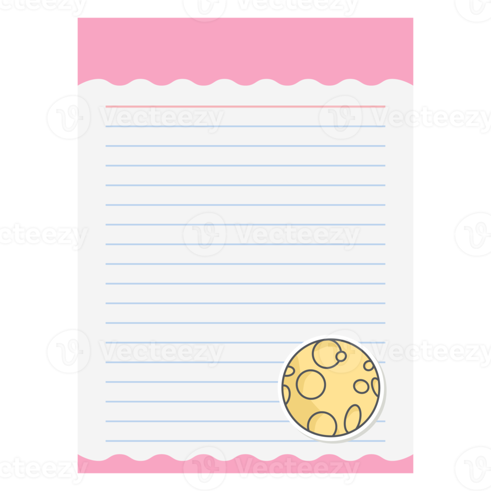 Paper Note Planet Mars Doodle Space Wars Alien png