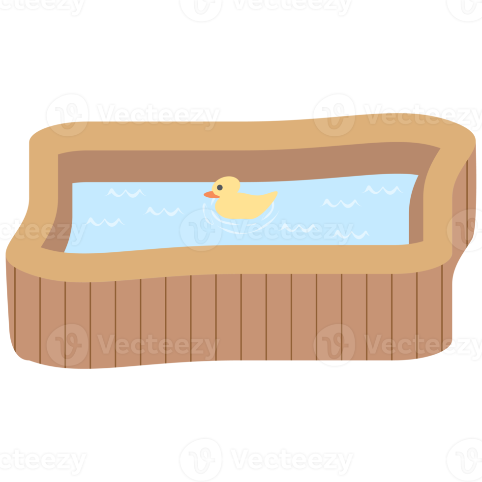 en bois jacuzzi nager bassin nager png