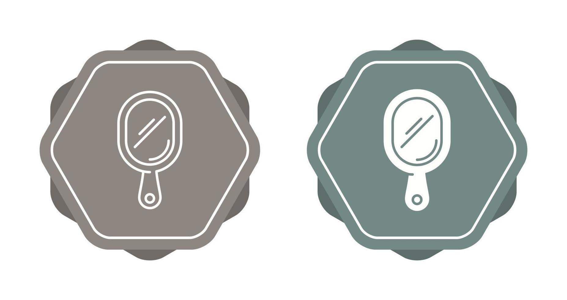 Hand Mirror Vector Icon