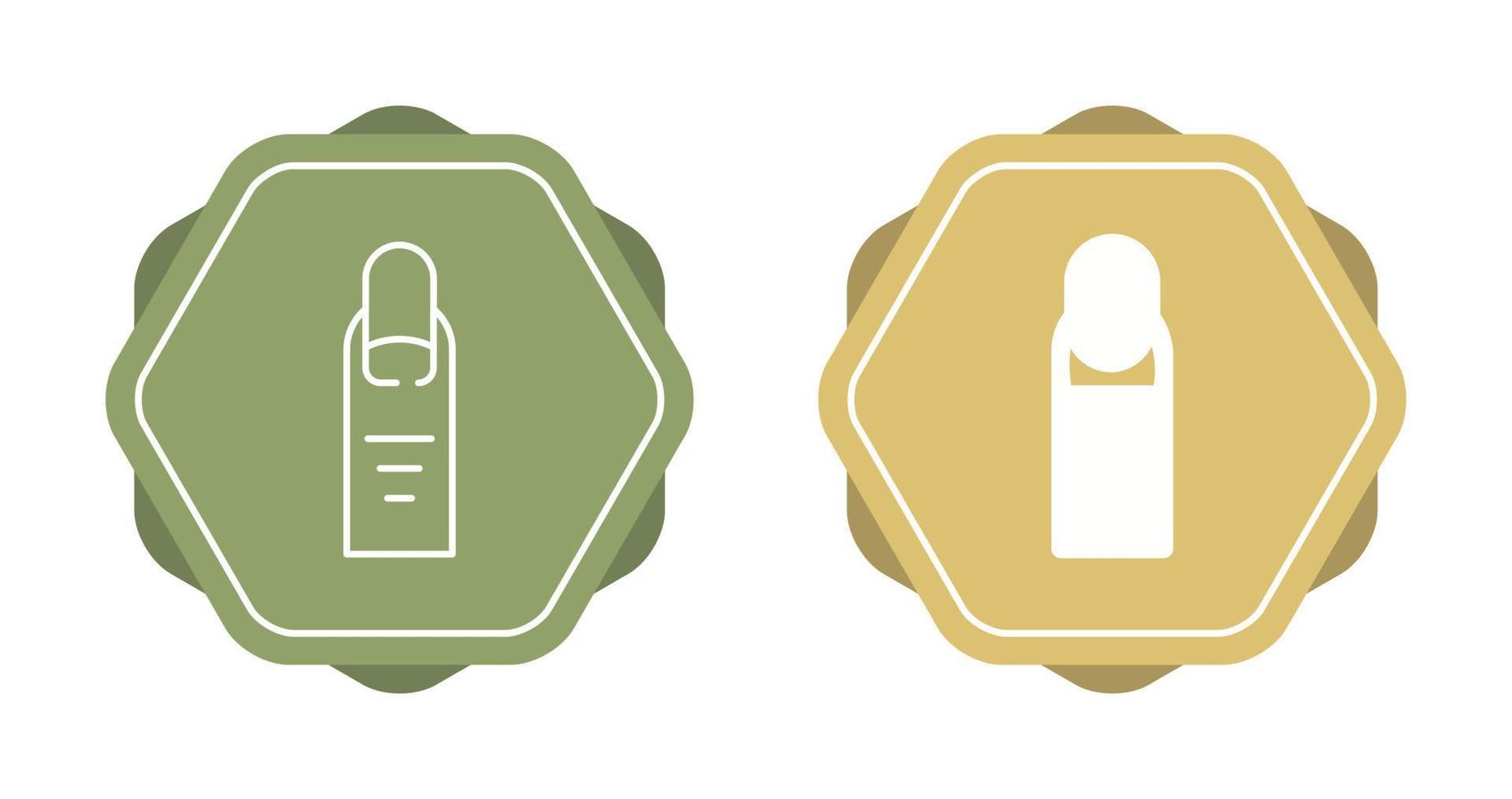 Nail Vector Icon