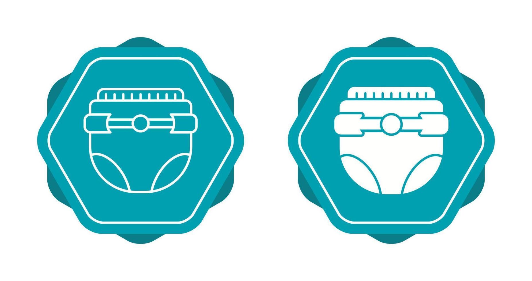 Diaper Vector Icon