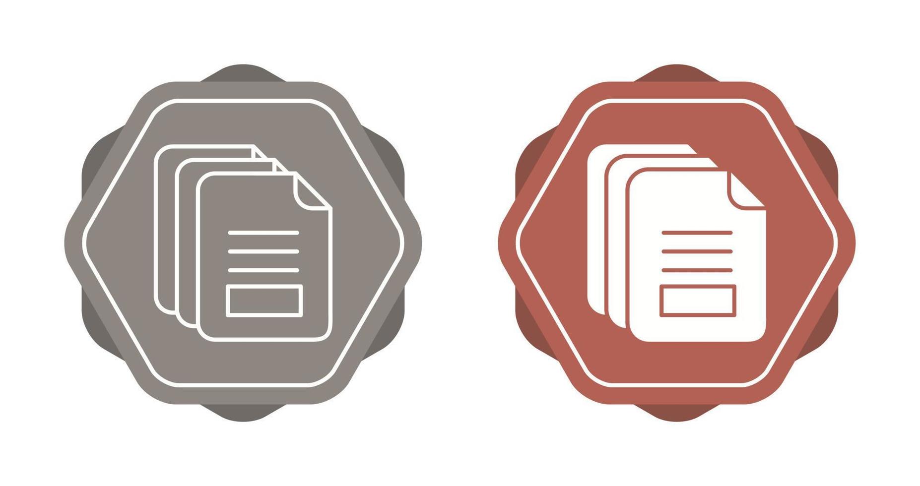 Document Vector Icon