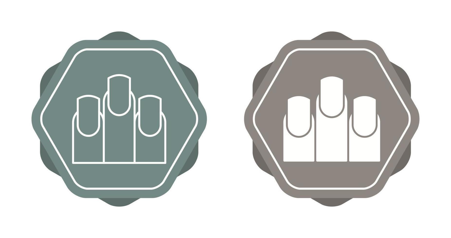 Nail Vector Icon