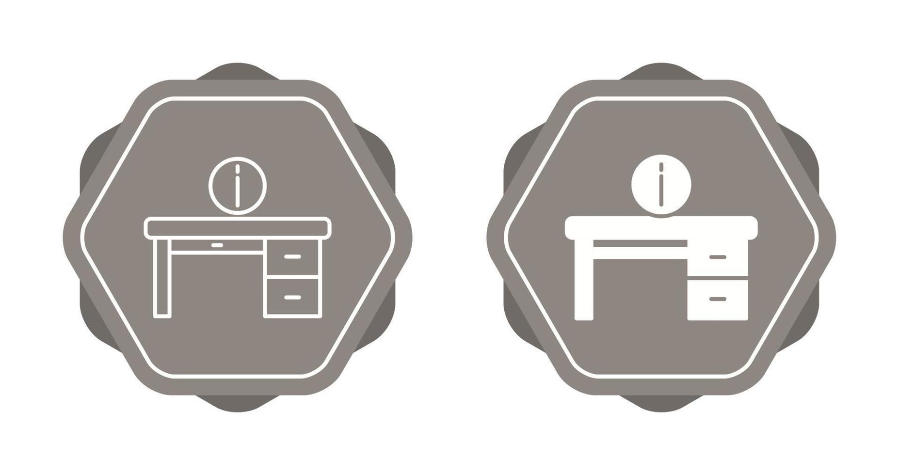 Information Desk Vector Icon