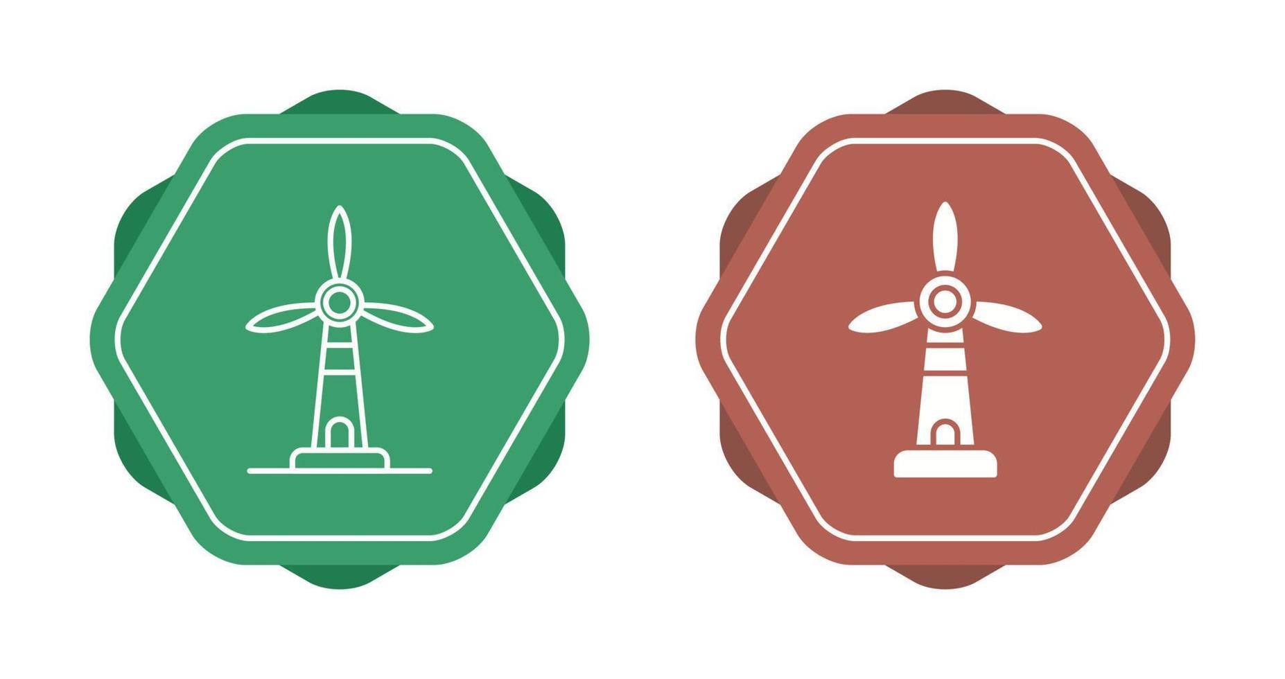 Windmill Vector Icon