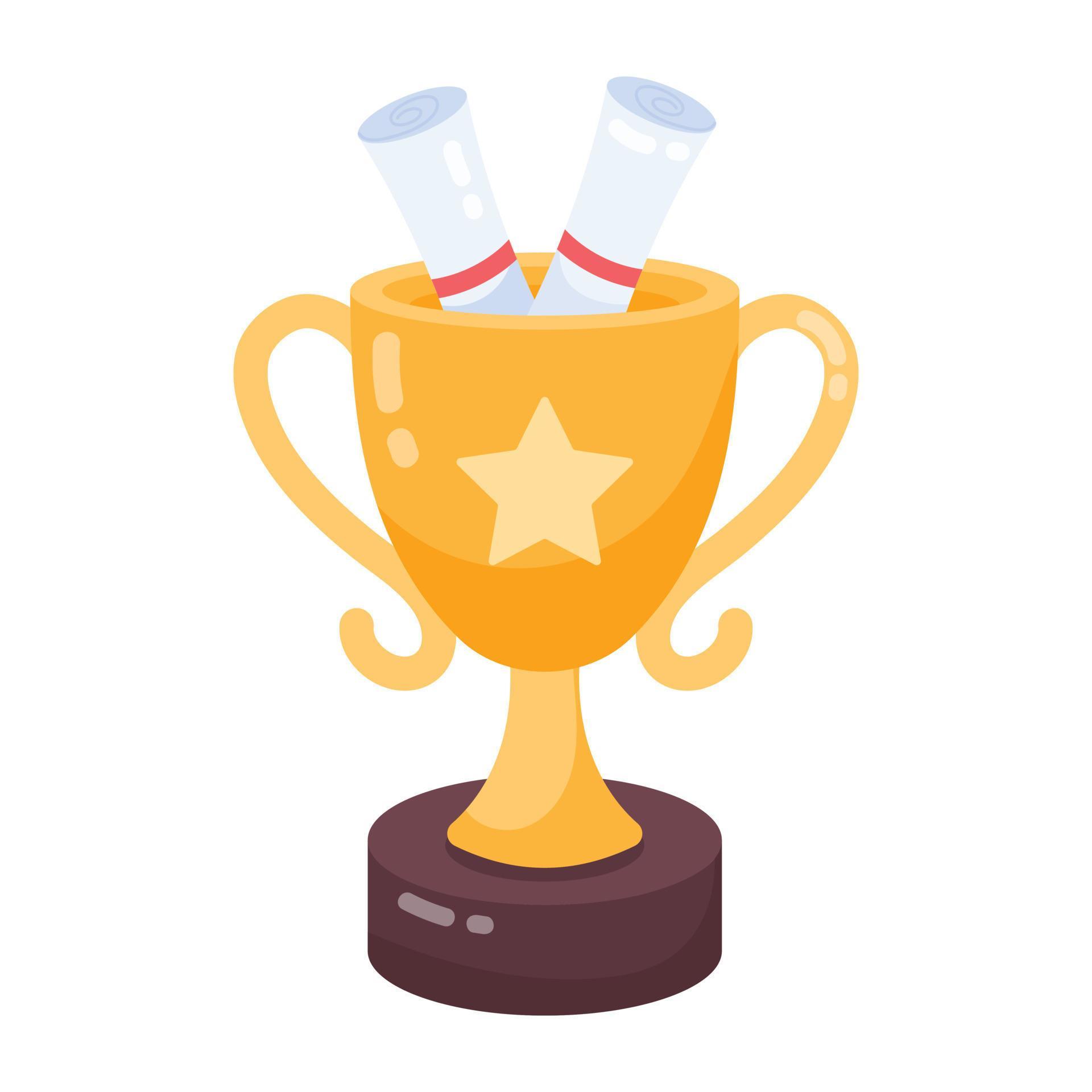 Trendy Academic Award 22382104 Vector Art at Vecteezy
