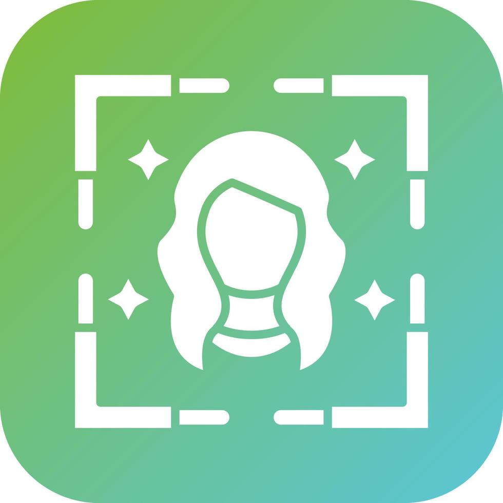 Headshot Vector Icon Style