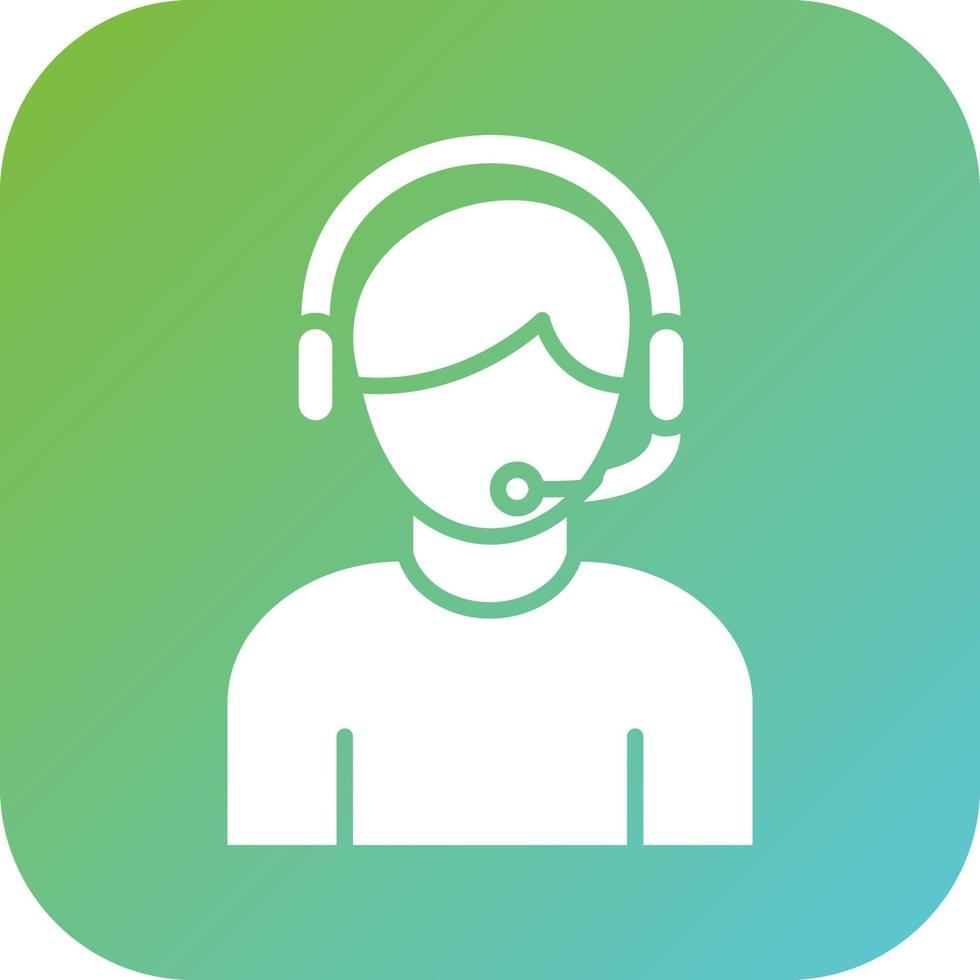 Customer Service Vector Icon Style