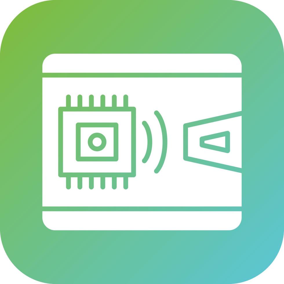 Electronic Wallet Vector Icon Style