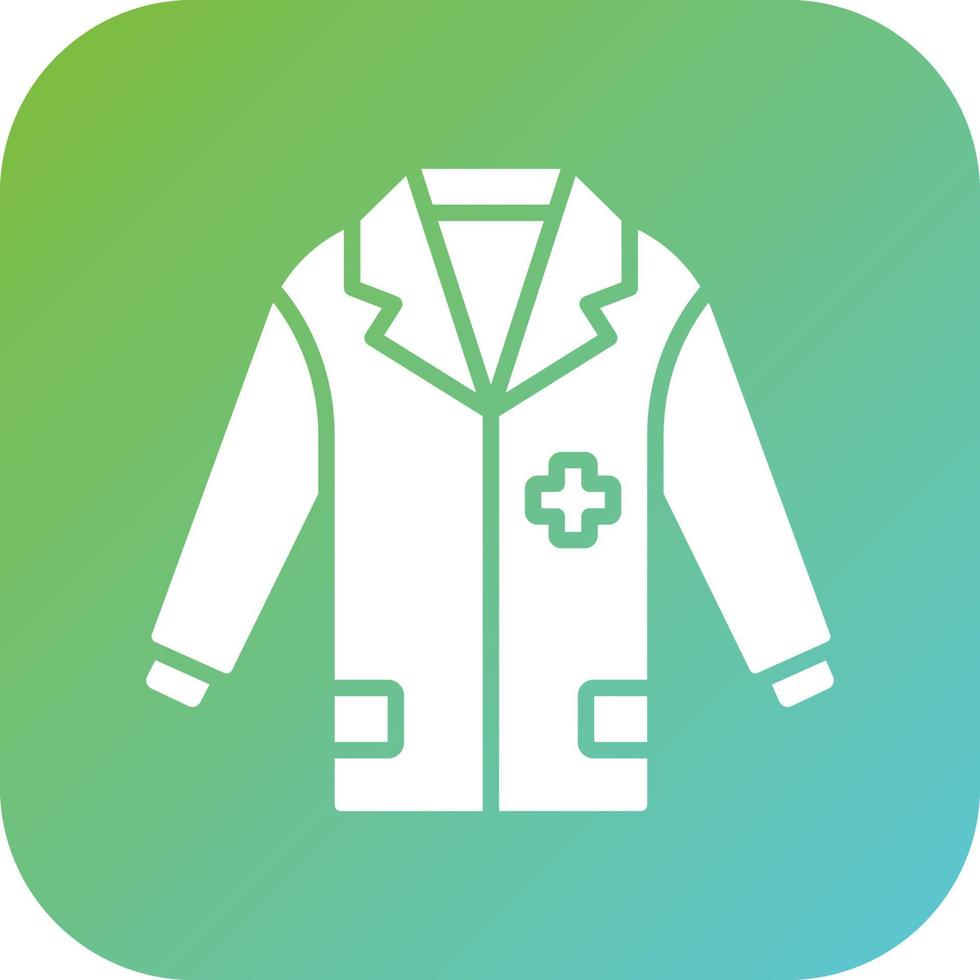 Doctor Coat Vector Icon Style