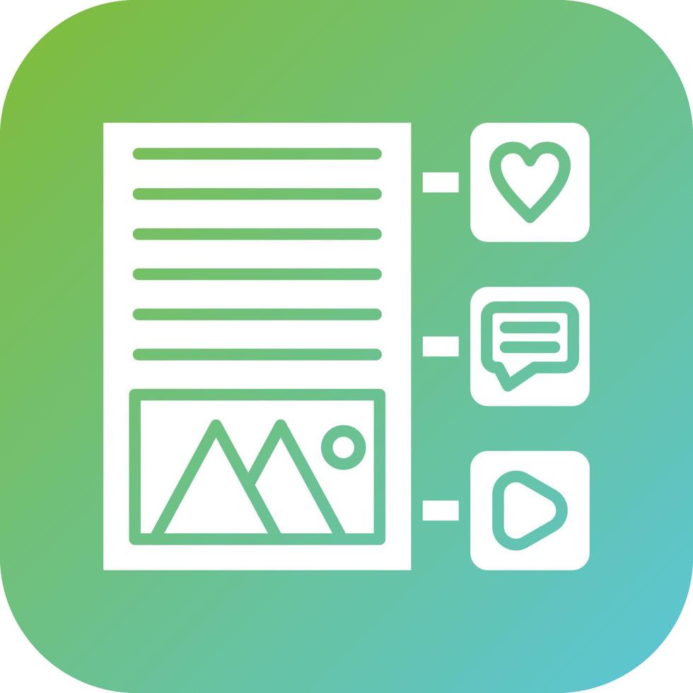 Content Vector Icon Style