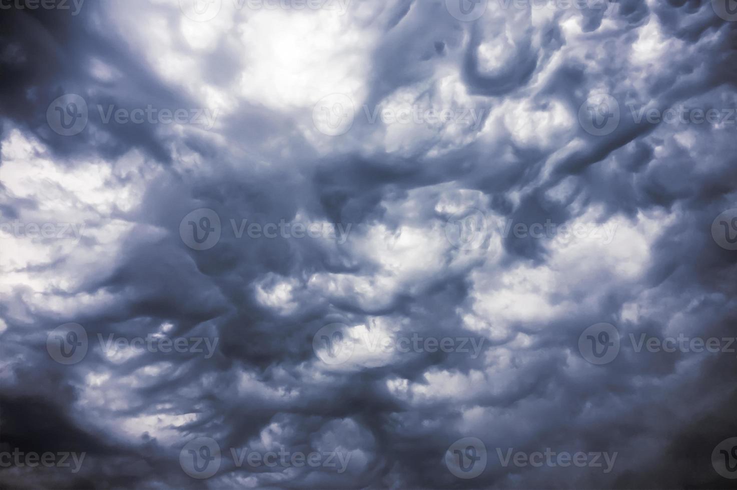 Lightning thunderstorm flash over the night sky. Concept on topic weather, cataclysms photo