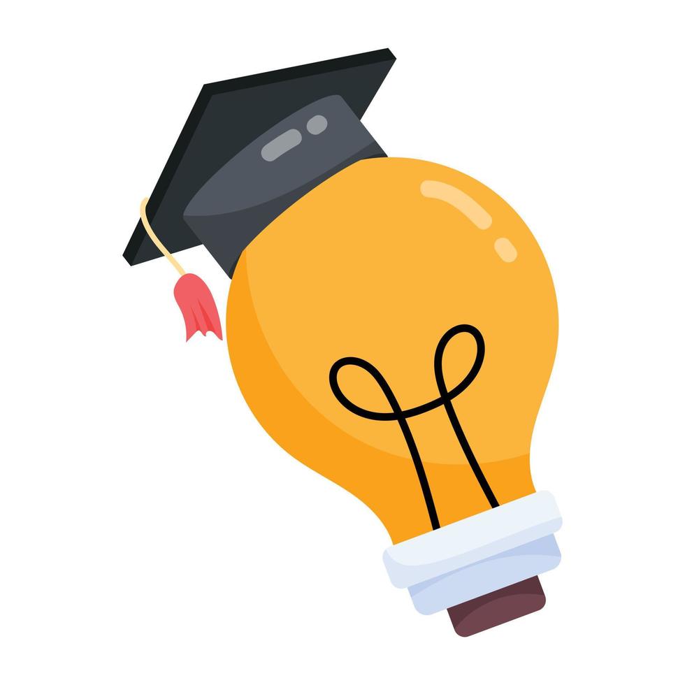Trendy Education Innovation vector