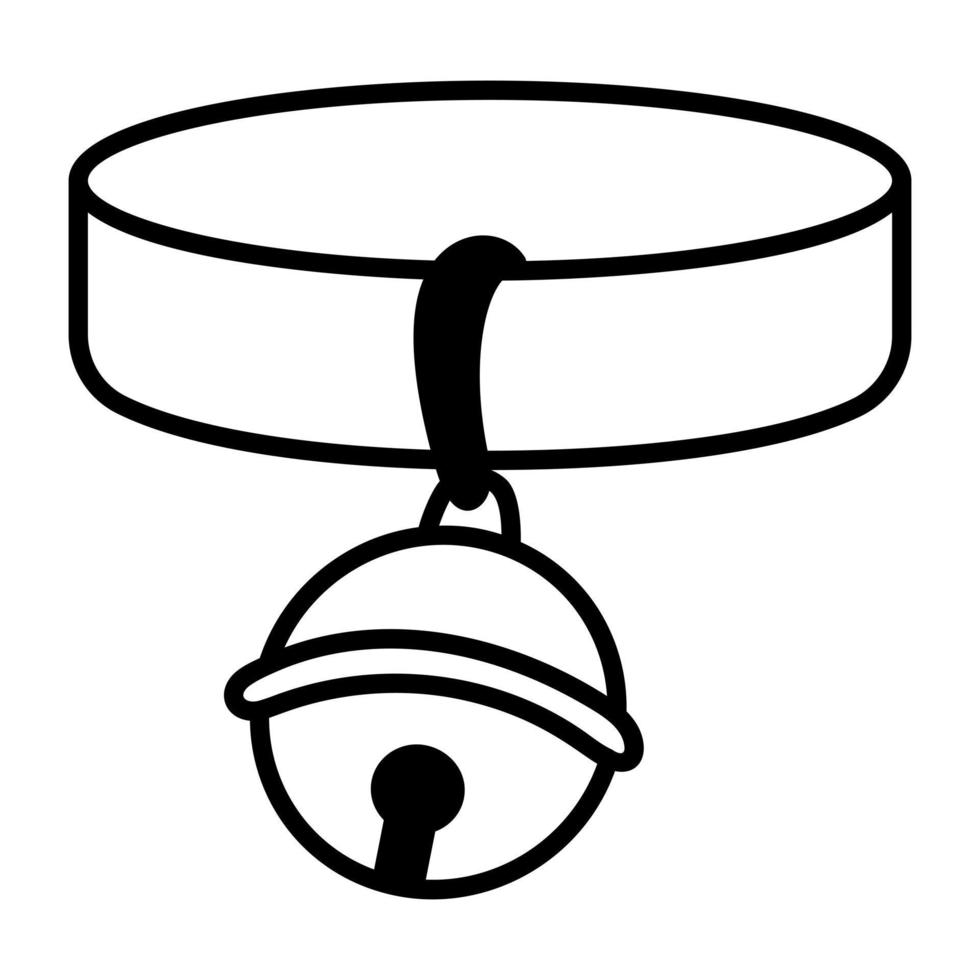 Trendy Collar Bell vector