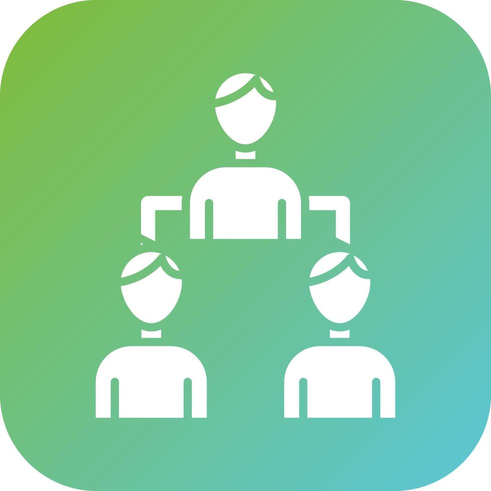 Group Leader Vector Icon Style