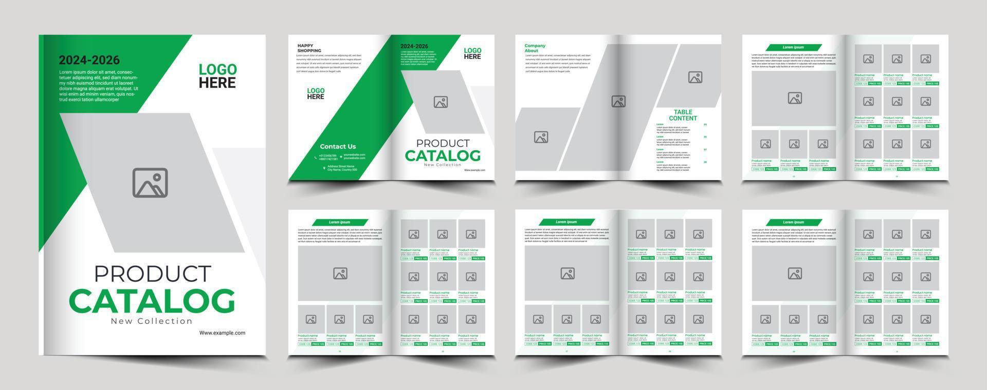 producto catalogar o Catálogo modelo diseño vector