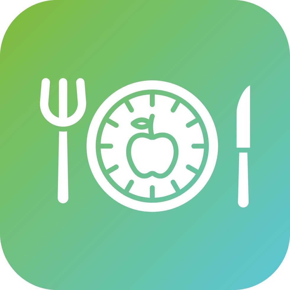 Eating Quickly Vector Icon Style