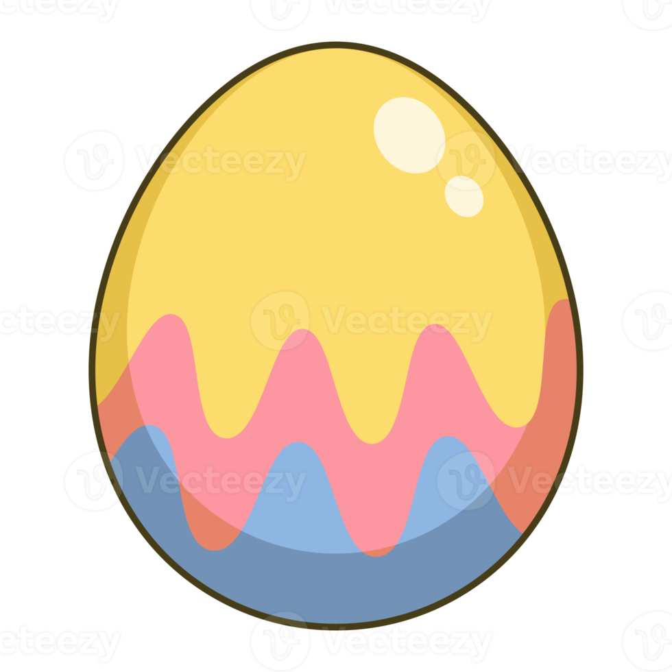 Free easter egg cartoon cute design 22383203 PNG with Transparent