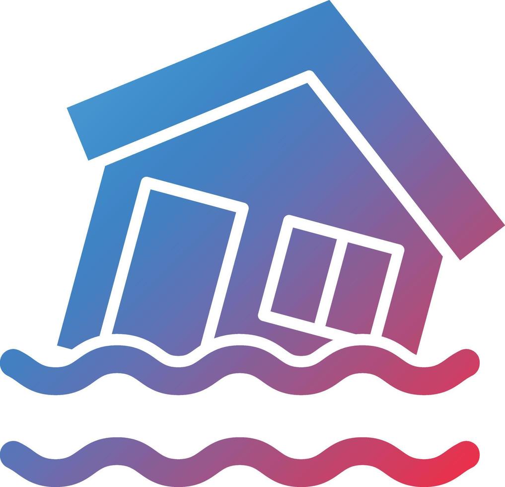 Vector Design Flood Icon Style