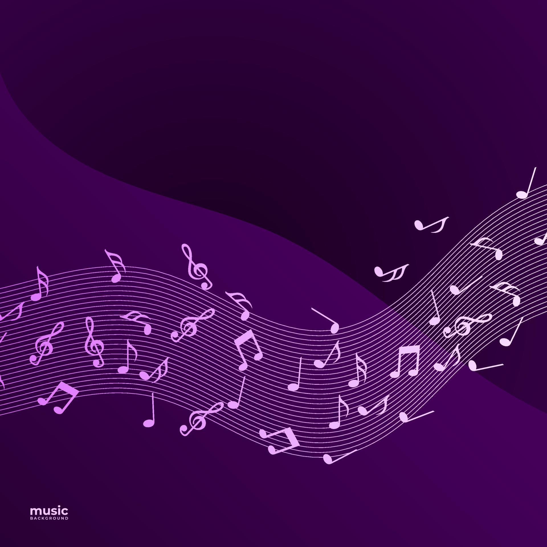 Abstract music background. vector illustration. 22383499 Vector Art at