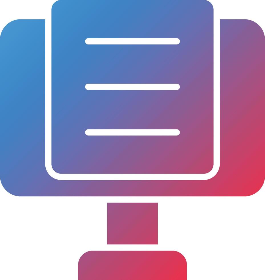 Vector Design Online Content Icon Style