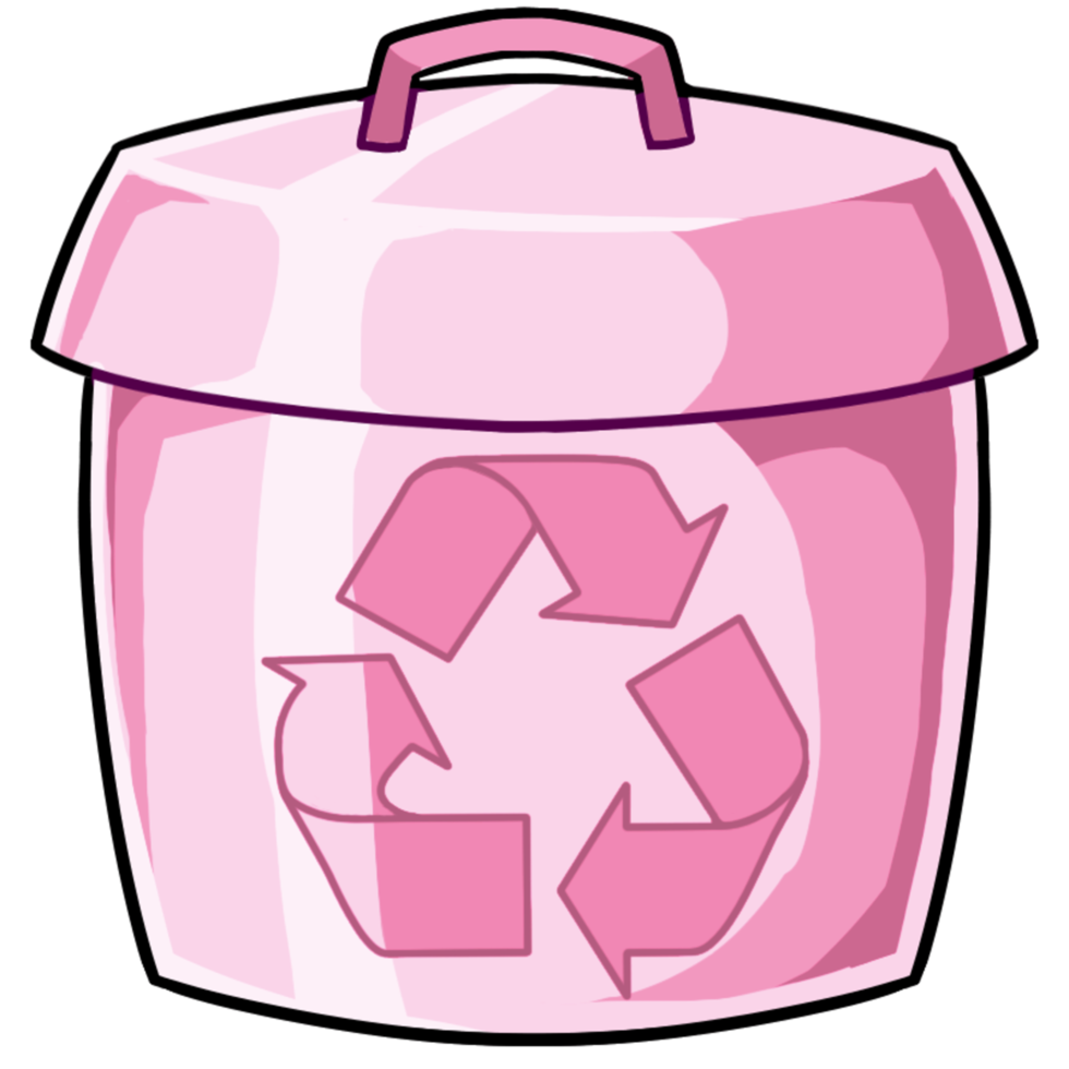 free-pink-garbage-recycling-22383965-png-with-transparent-background
