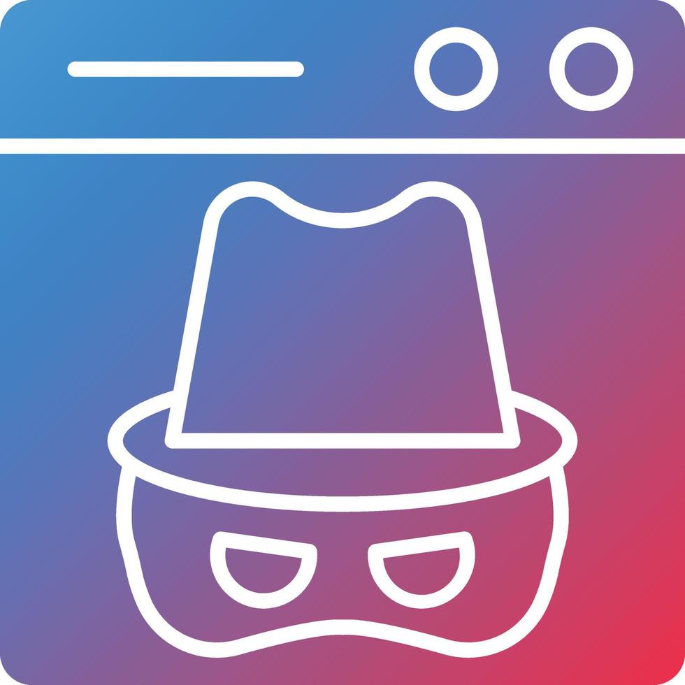 Vector Design Dark Web Icon Style
