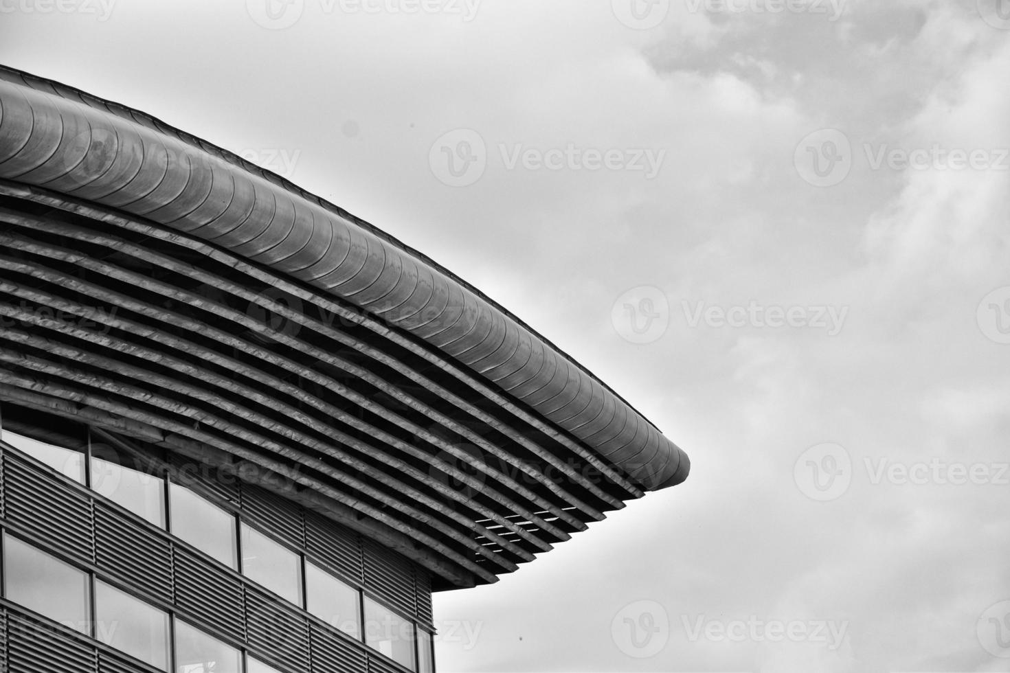 original minimalist architectural elements, black and white lines photo