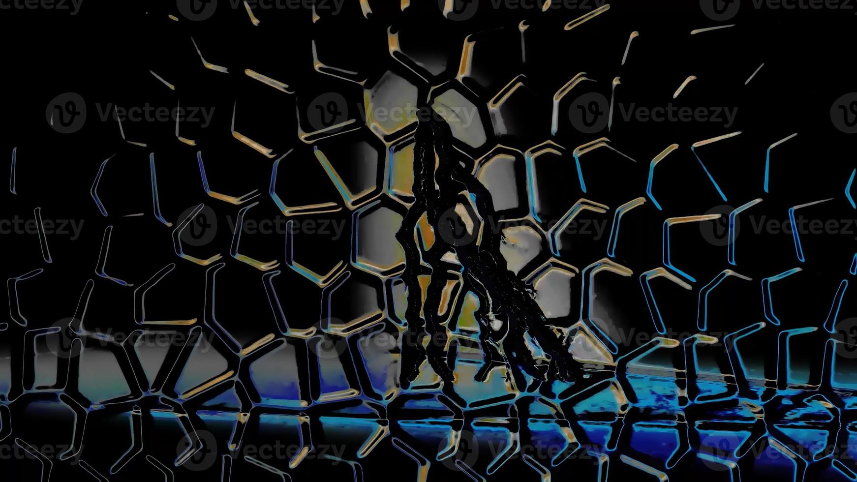 Abstract Split Cracked Surface Background Digital Rendering photo