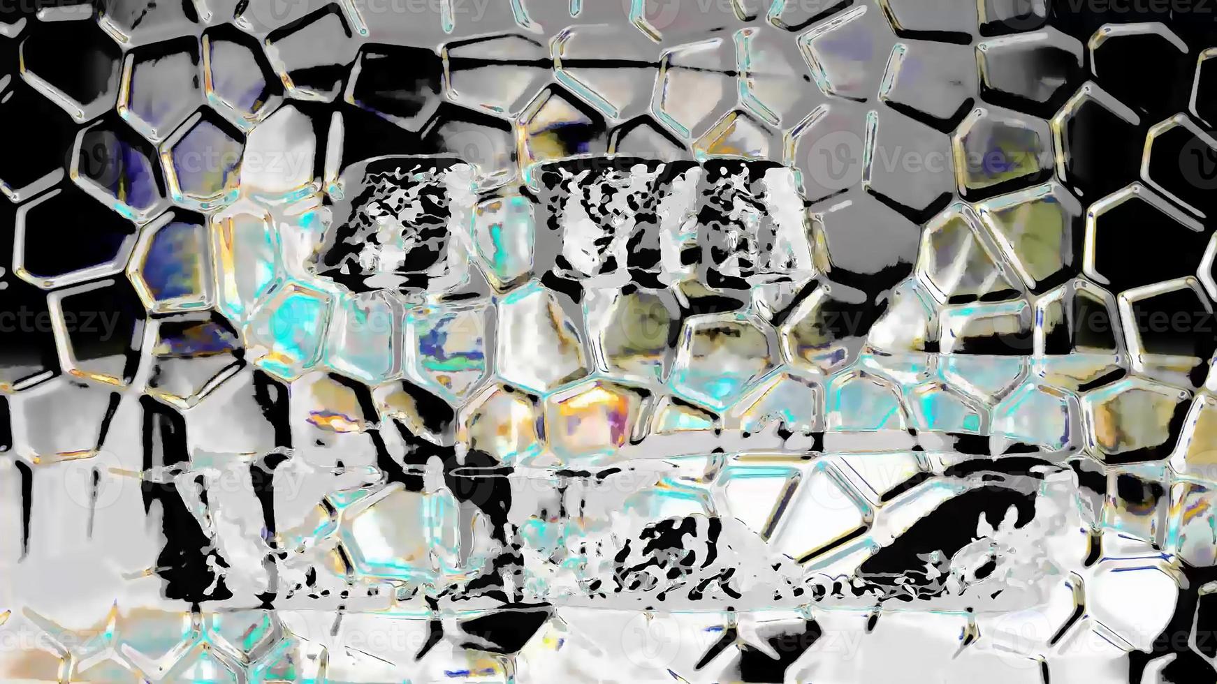 Abstract Split Cracked Surface Background Digital Rendering photo