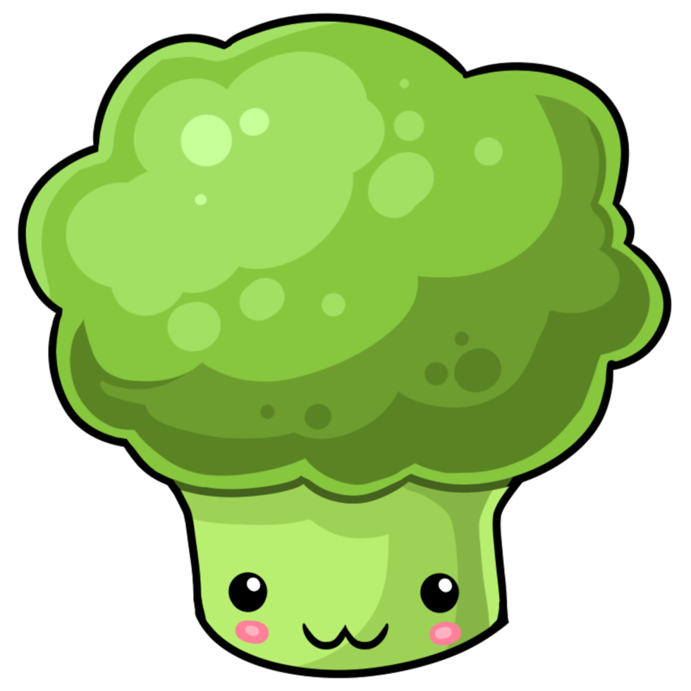 Free Vegetable Broccoli Face 22384850 PNG with Transparent Background