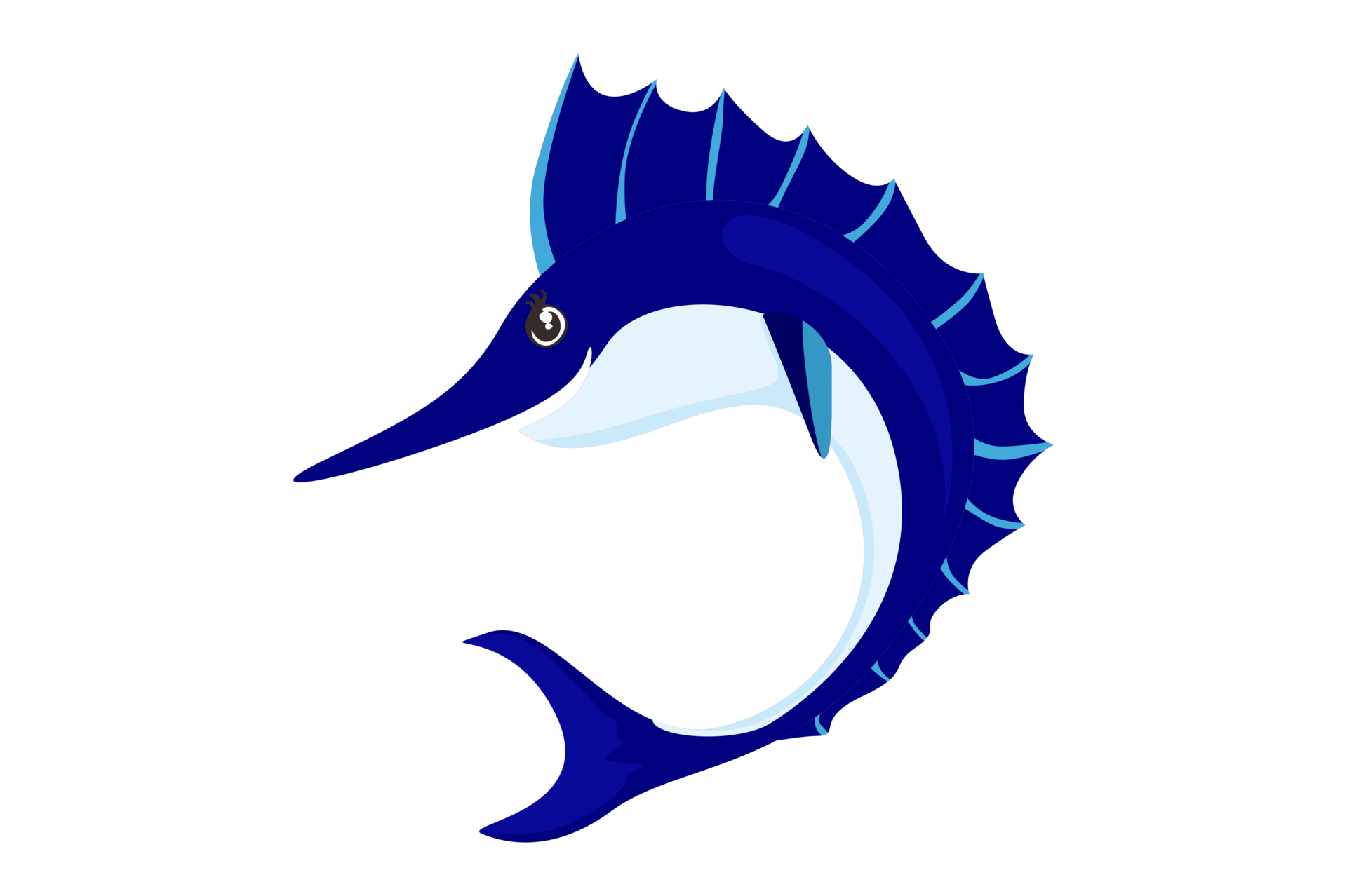 Cute Animal Blue Marlin Fish 22385685 PNG cute-animal-blue-marlin-fish-22385685-png