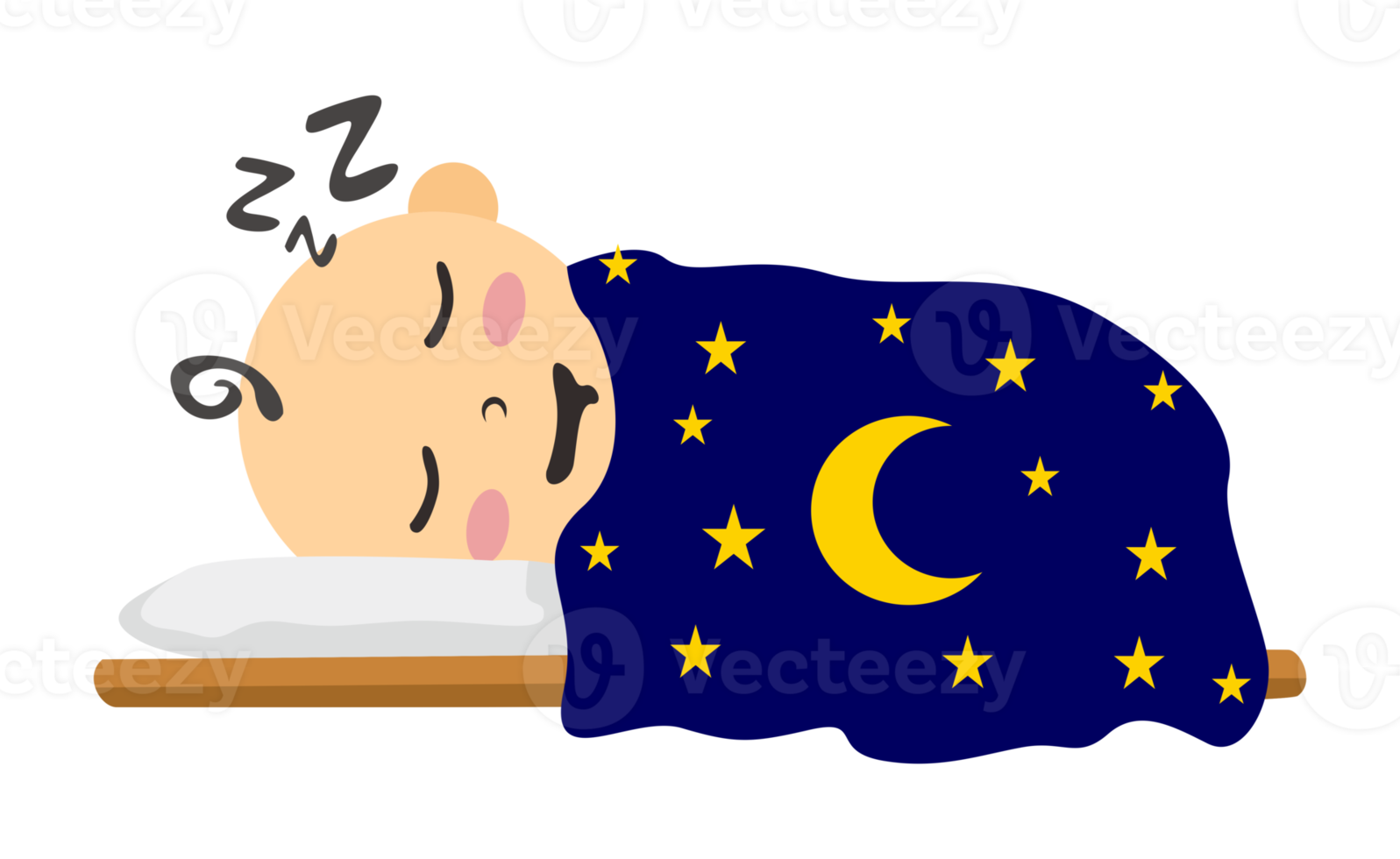 Baby equipment - Adorable Baby Deeply Sleeping png