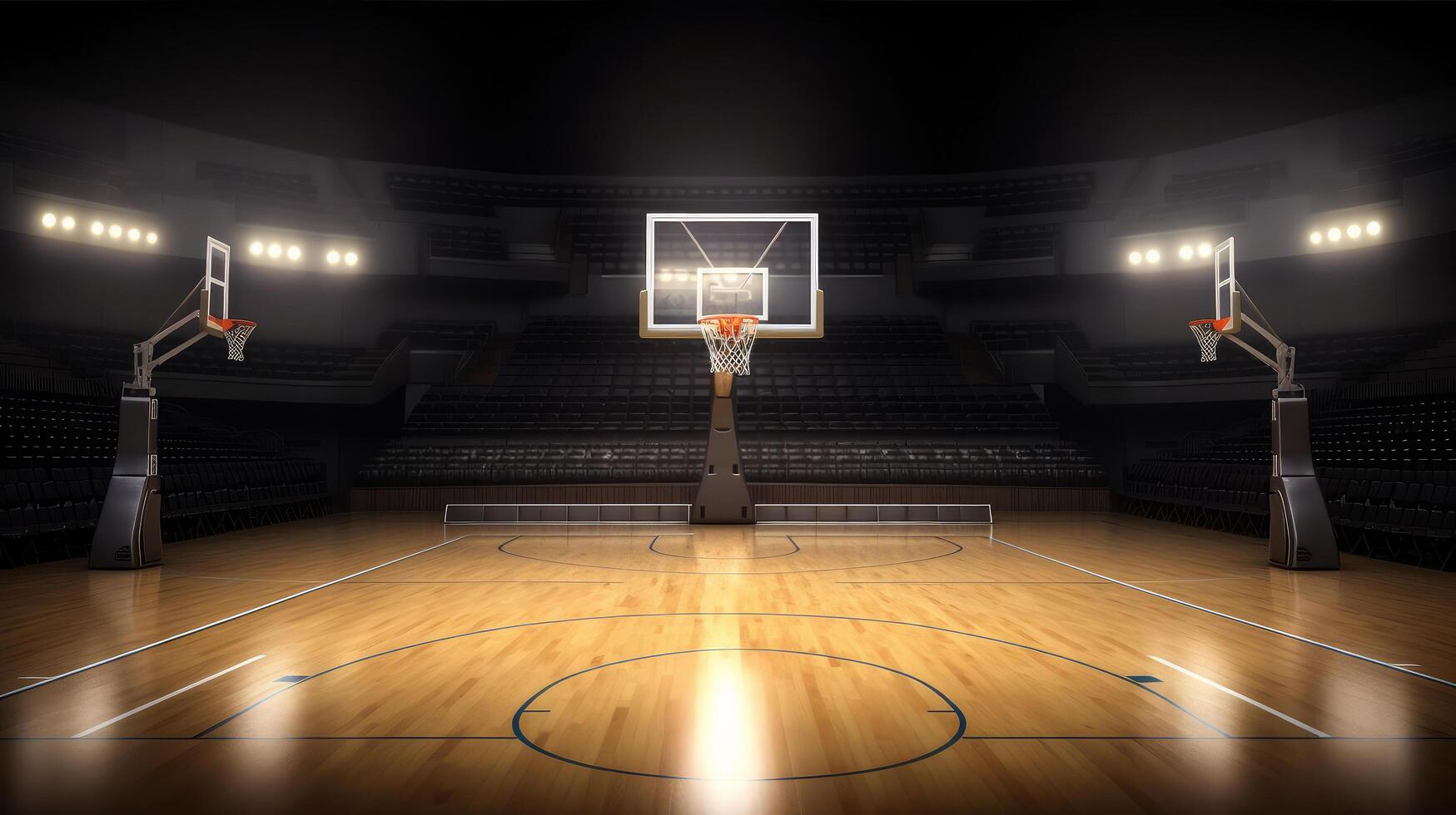 Basketball background. Illustration photo