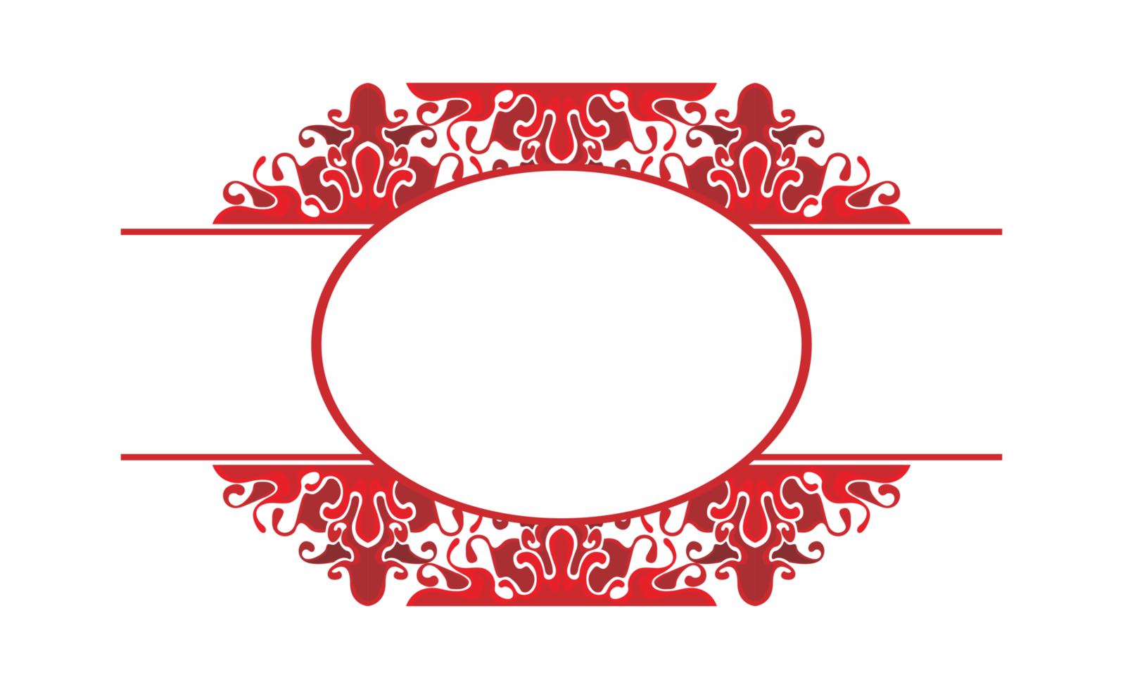 Strudel Blut Welle Ornament Rand Design png