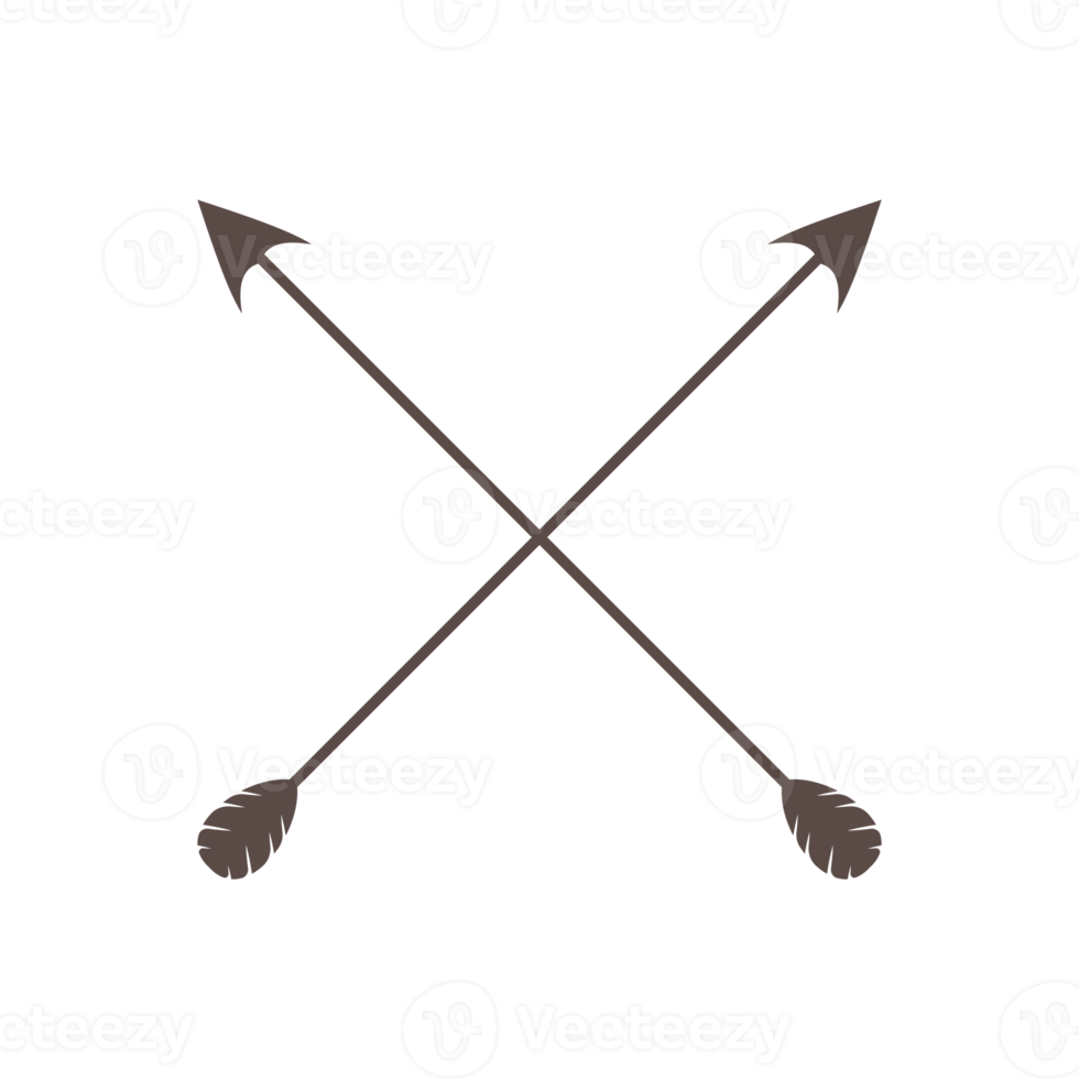 fricchettone freccia attraversare nel boho stile tribale frecce png
