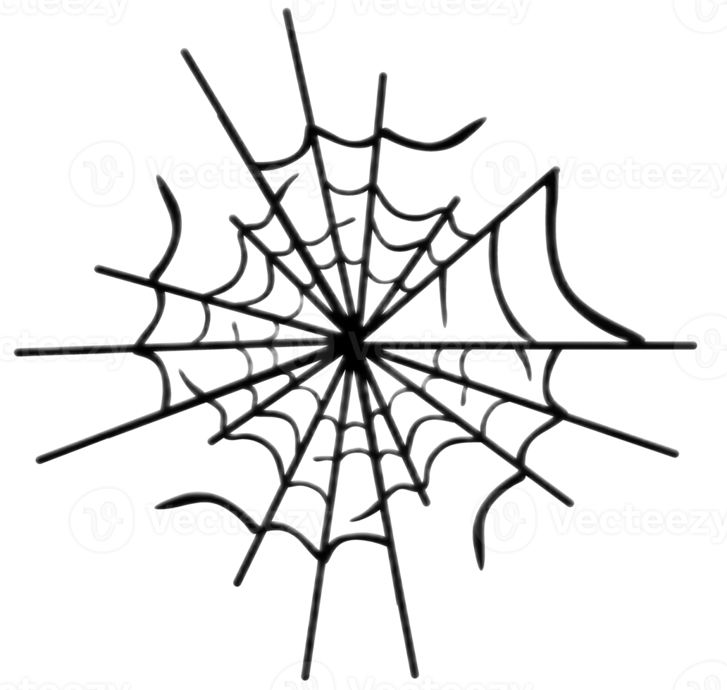 Víspera de Todos los Santos - araña webs png