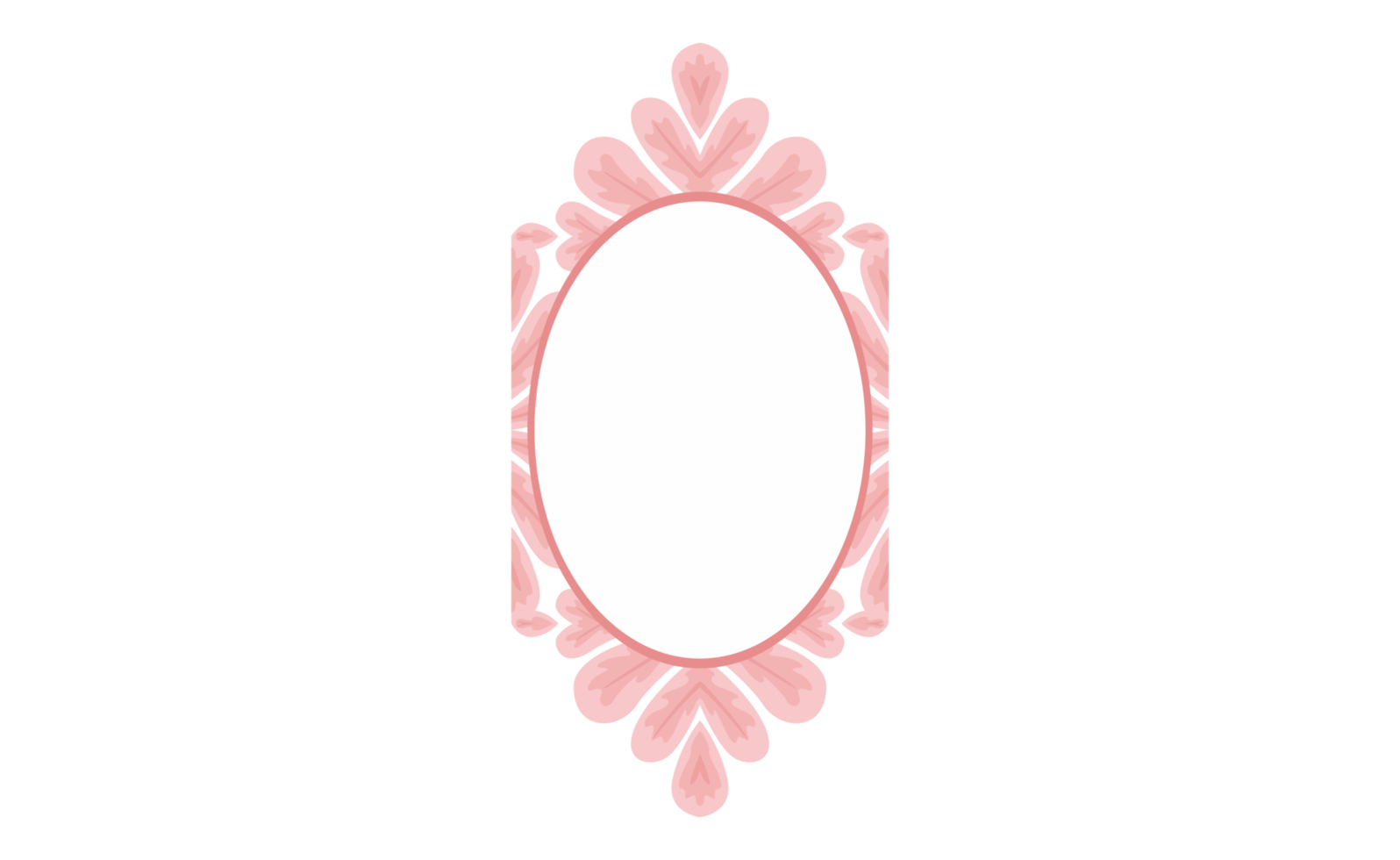 roze bloem bloemblad ornament grens ontwerp png